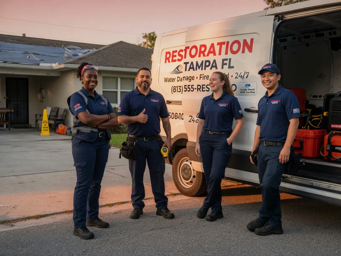 Water Damage Restoration company in San Mateo, CA